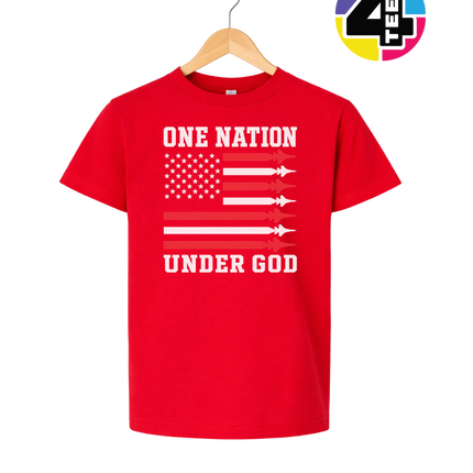 One Nation Under God Rockets Youth Tee