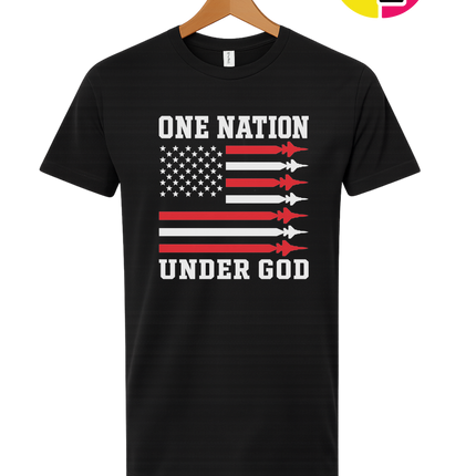 One Nation Under God Rockets Tee
