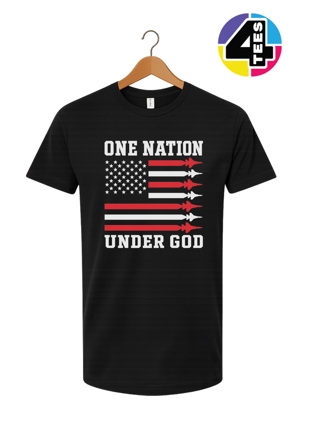 One Nation Under God Rockets Tee