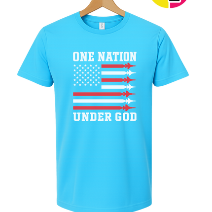 One Nation Under God Rockets Tee