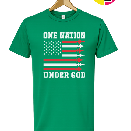 One Nation Under God Rockets Tee