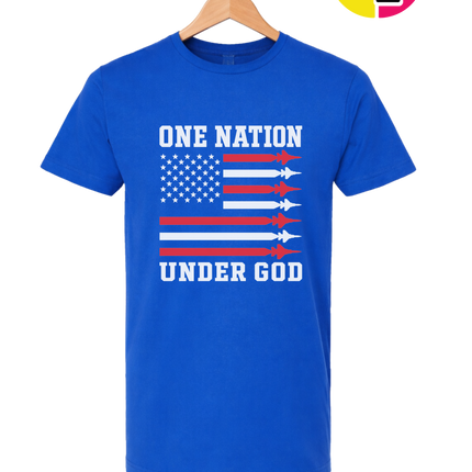 One Nation Under God Rockets Tee