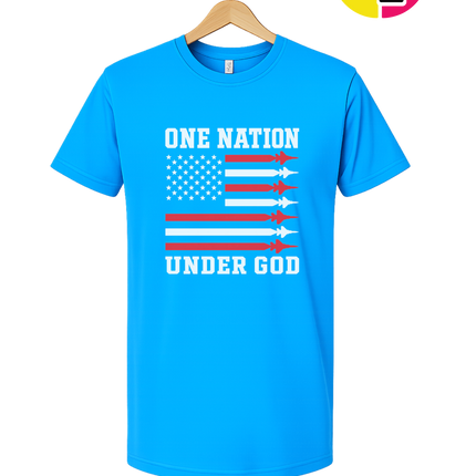 One Nation Under God Rockets Tee