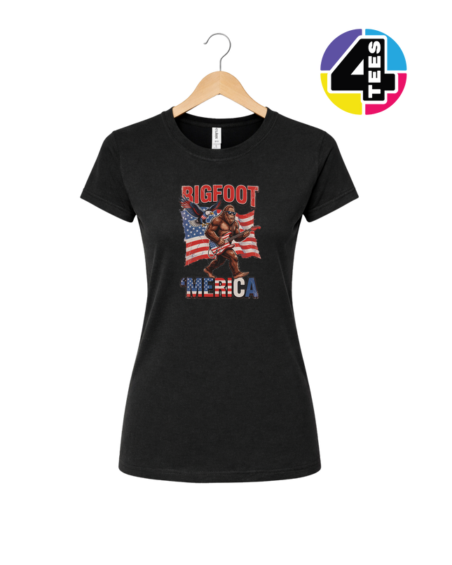 Bigfoot Freedom Jam Women's Tee