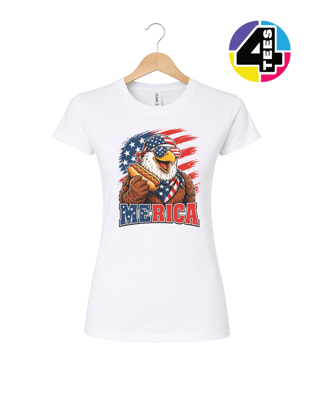 Hot Dog Hero Eagle Women's Tee