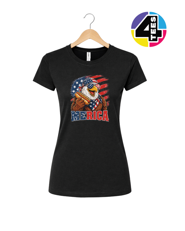 Hot Dog Hero Eagle Women's Tee