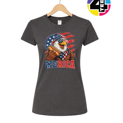 Hot Dog Hero Eagle Women's Tee