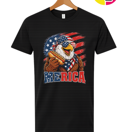 Hot Dog Hero Eagle Tee