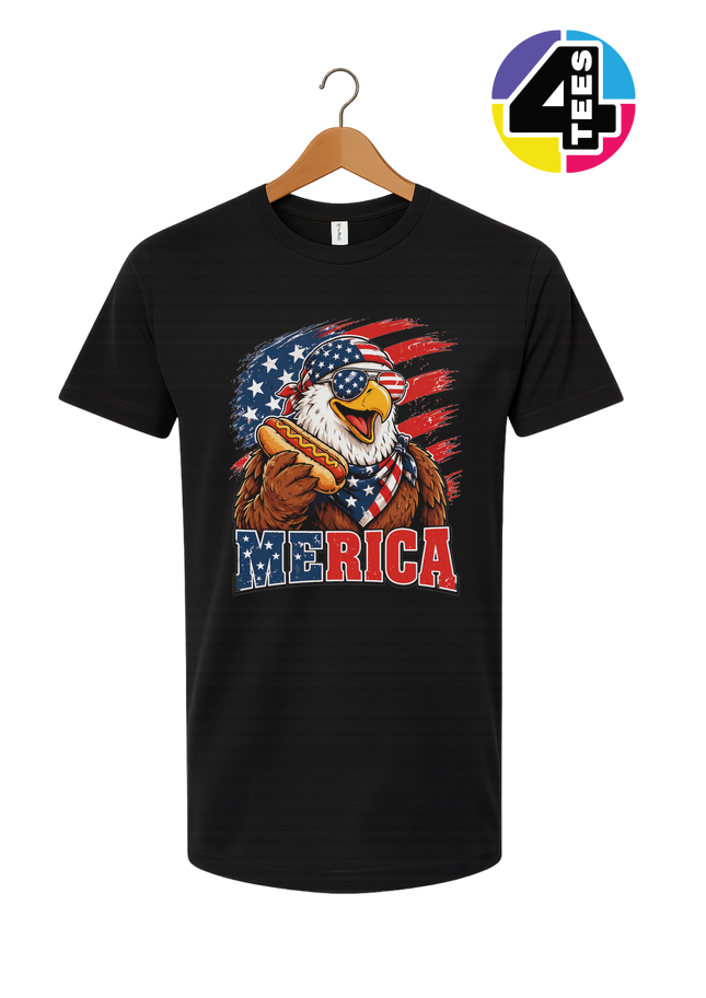 Hot Dog Hero Eagle Tee