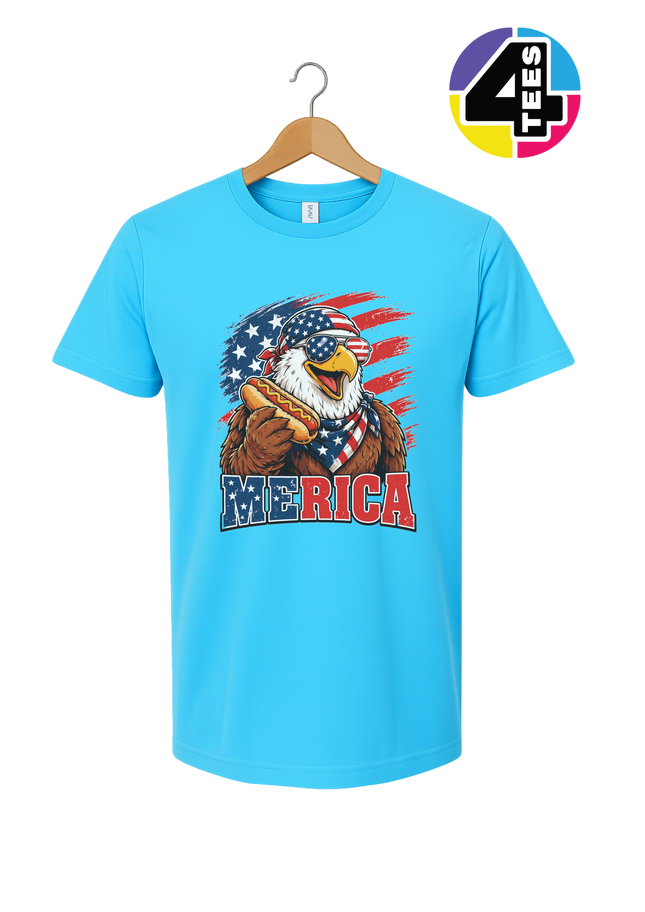 Hot Dog Hero Eagle Tee