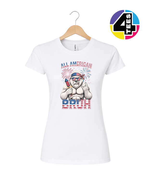 Freedom Bruh Gorilla Women's Tee