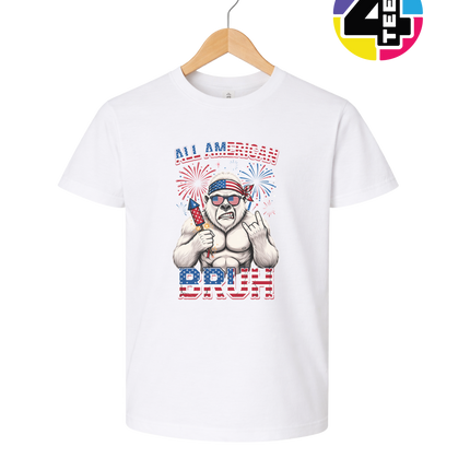 Freedom Bruh Gorilla Youth Tee