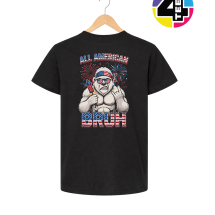 Freedom Bruh Gorilla Youth Tee