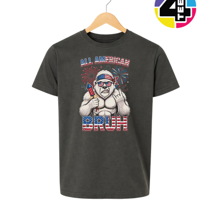 Freedom Bruh Gorilla Youth Tee