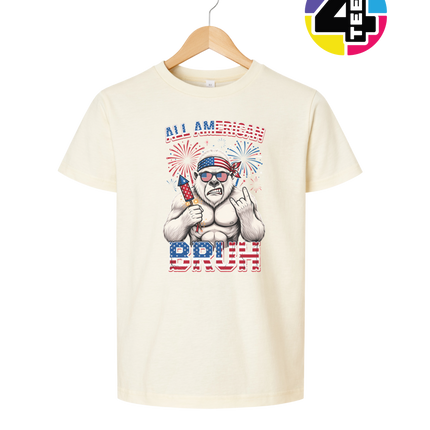 Freedom Bruh Gorilla Youth Tee