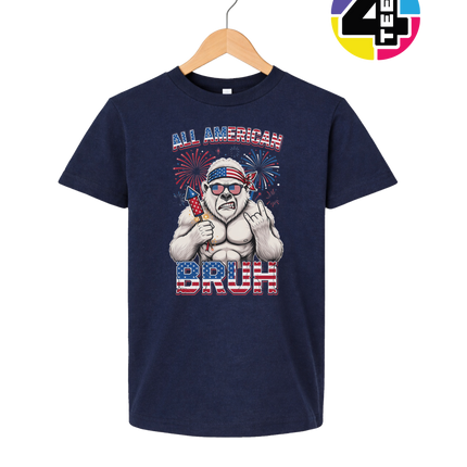 Freedom Bruh Gorilla Youth Tee
