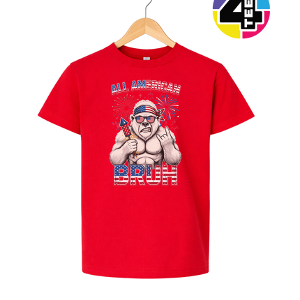 Freedom Bruh Gorilla Youth Tee