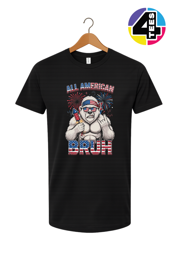 Freedom Bruh Gorilla Tee
