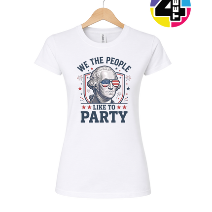 We The People Party Patriot Women's Tee