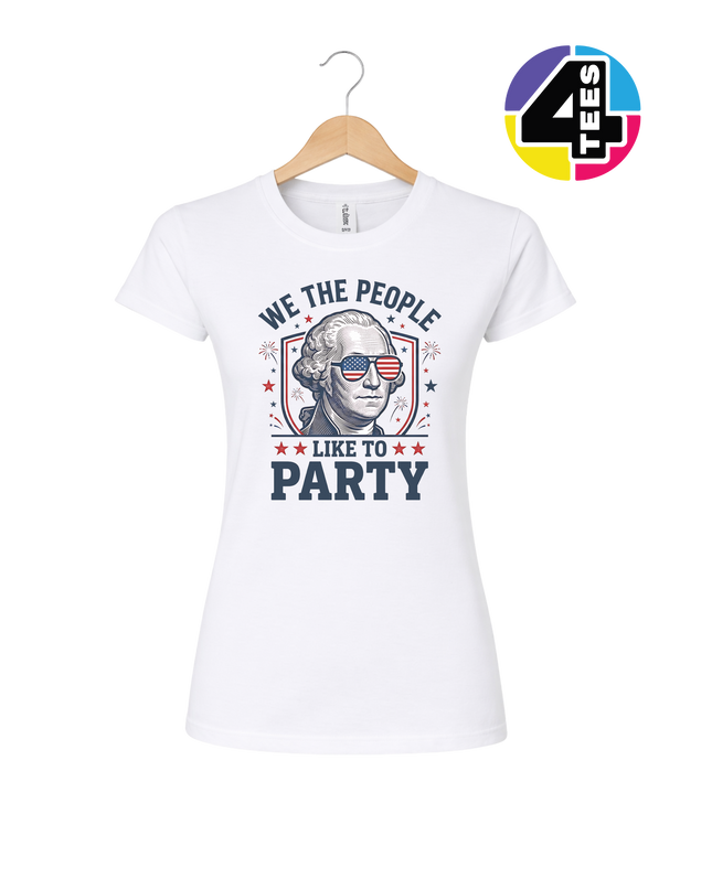 We The People Party Patriot Women's Tee