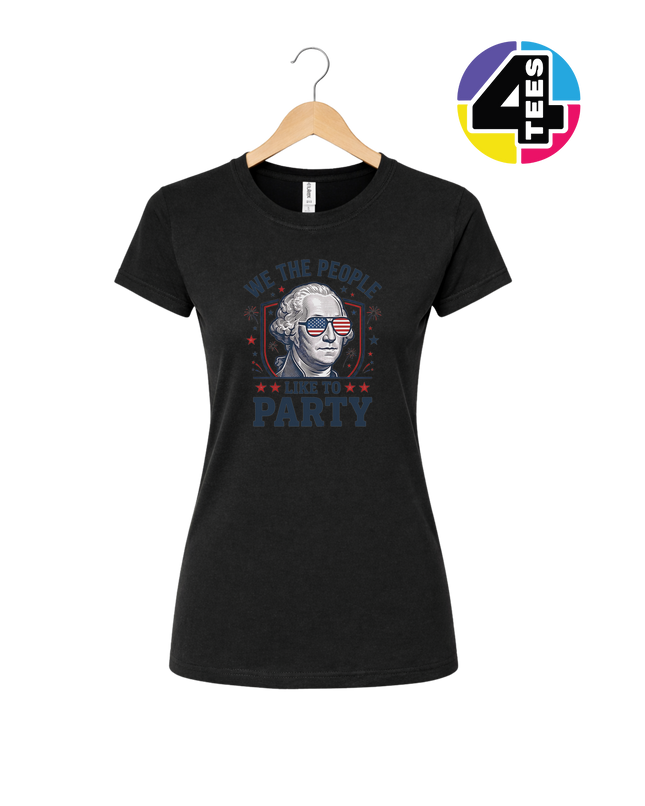 We The People Party Patriot Women's Tee
