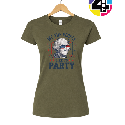 We The People Party Patriot Women's Tee