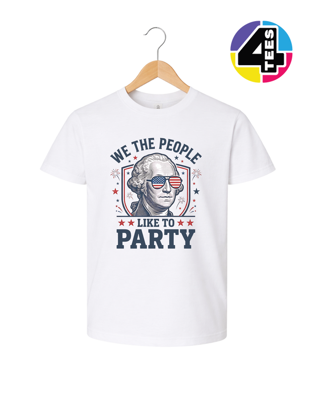 We The People Party Patriot Youth Tee