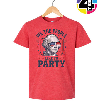 We The People Party Patriot Youth Tee