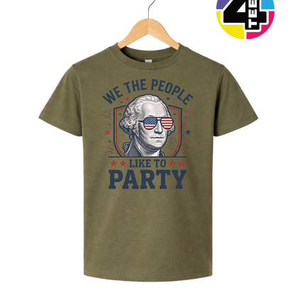 We The People Party Patriot Youth Tee