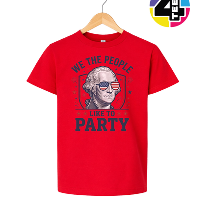 We The People Party Patriot Youth Tee