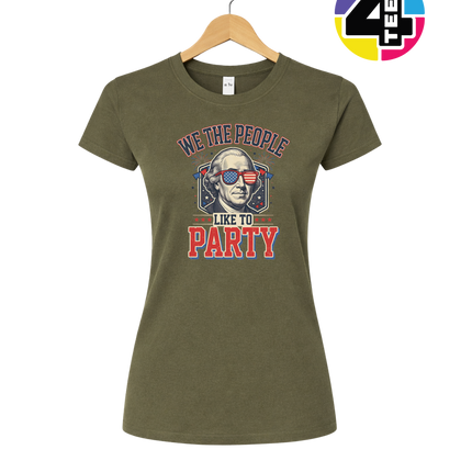 Founding Father Freedom Bash Women's Tee