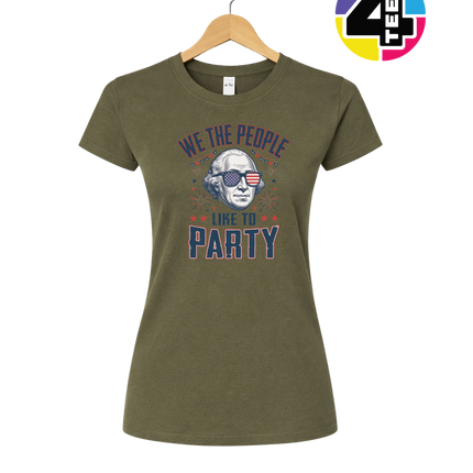 Founding Father Party Mode Women's Tee
