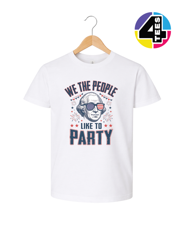 Founding Father Party Mode Youth Tee