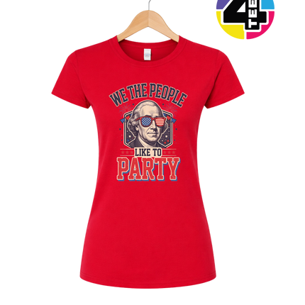 Founding Father Freedom Bash Women's Tee