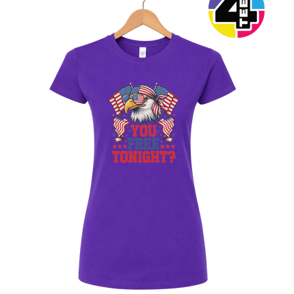 Star-Spangled Eagle Swagger Women's Tee
