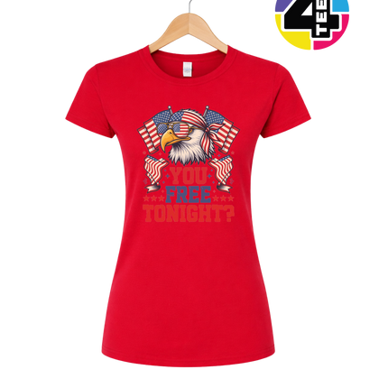 Star-Spangled Eagle Swagger Women's Tee