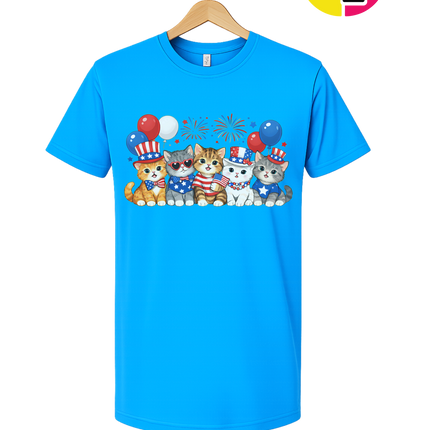 Patriotic Kitten Crew Tee