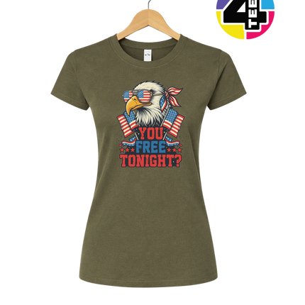 Liberty Eagle Flirt Women's Tee