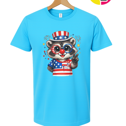 Uncle Sam Raccoon Spark Tee