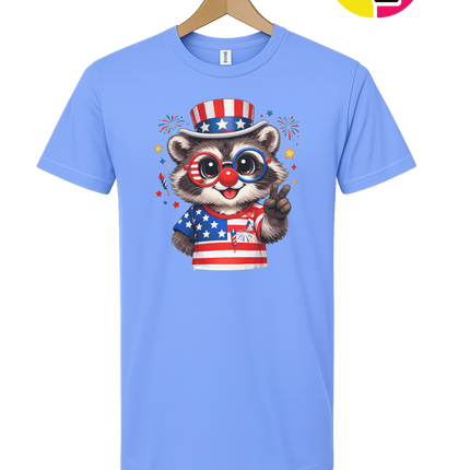Uncle Sam Raccoon Spark Tee