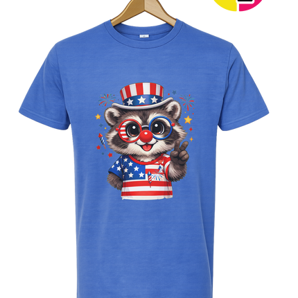 Uncle Sam Raccoon Spark Tee