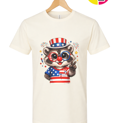 Uncle Sam Raccoon Spark Tee