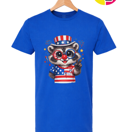 Uncle Sam Raccoon Spark Tee