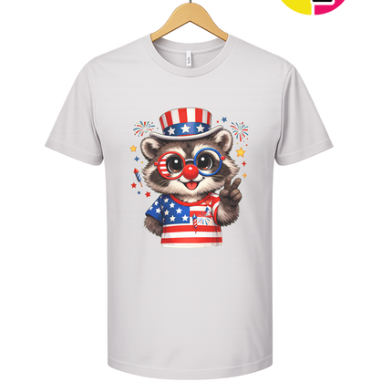 Uncle Sam Raccoon Spark Tee