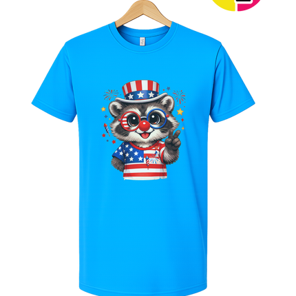 Uncle Sam Raccoon Spark Tee