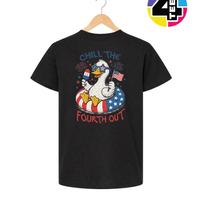 Chill The Fourth Out Duck Youth Tee