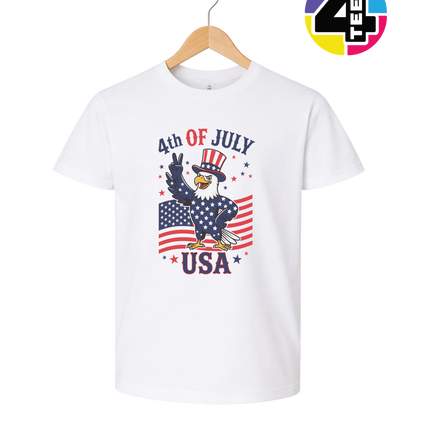 Freedom Salute Eagle Youth Tee