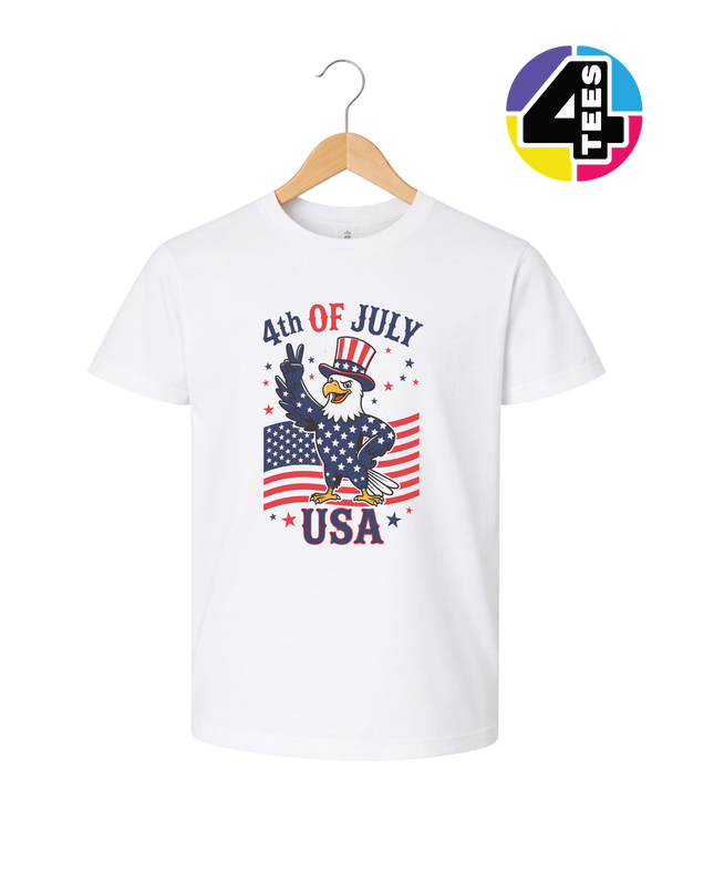 Freedom Salute Eagle Youth Tee