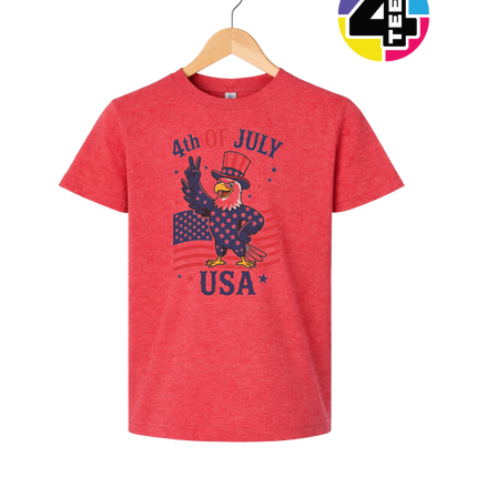Freedom Salute Eagle Youth Tee