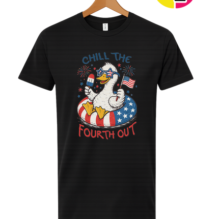 Chill The Fourth Out Duck Tee
